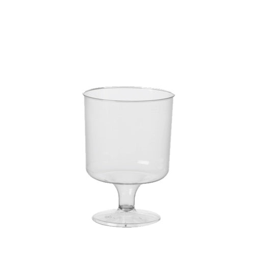 Papstar 200 Stiel-Gläser für Rotwein, PS 0,2 l Ø 7,2cm, 10cm glasklar einteilig
