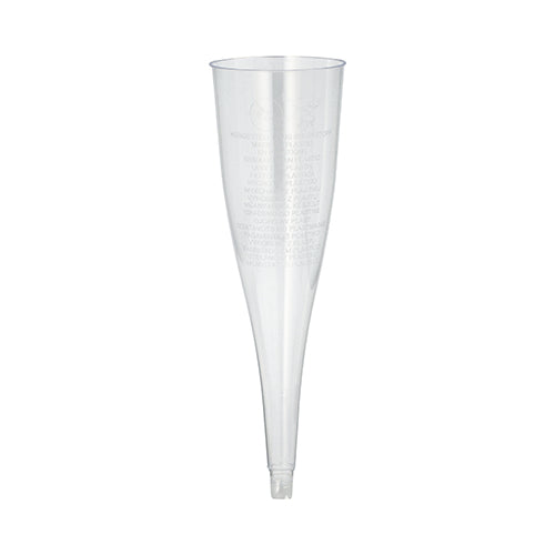 Papstar 7x 50 Stiel-Gläser (Oberteile) für Sekt, PS 0,1 l Ø 5 cm · 17,5 cm glasklar