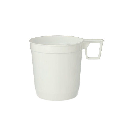 Papstar 25x 40 Kaffeetassen, PS 0,25 l Ø 8 cm · 8,5 cm weiss