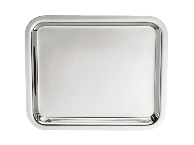 Hepp Serviertablett, Edelstahl, Silber, 305x254mm