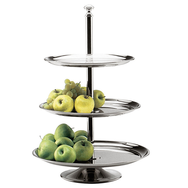 Hepp Etagere (3-teilig), Edelstahl, Serie: EXCELLENT, Durchmesser: 430mmm Höhe: 622mm