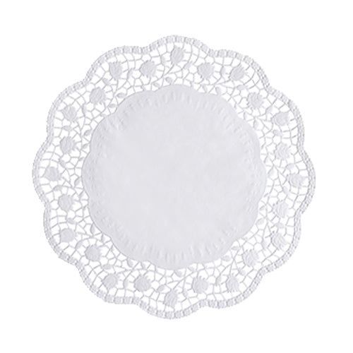 Papstar 20x 100 Tortenspitzen rund Ø 28 cm weiss