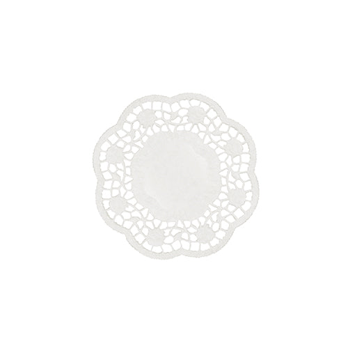 Papstar 10x 1000 Teller- und Tassendeckchen rund Ø 10 cm weiss