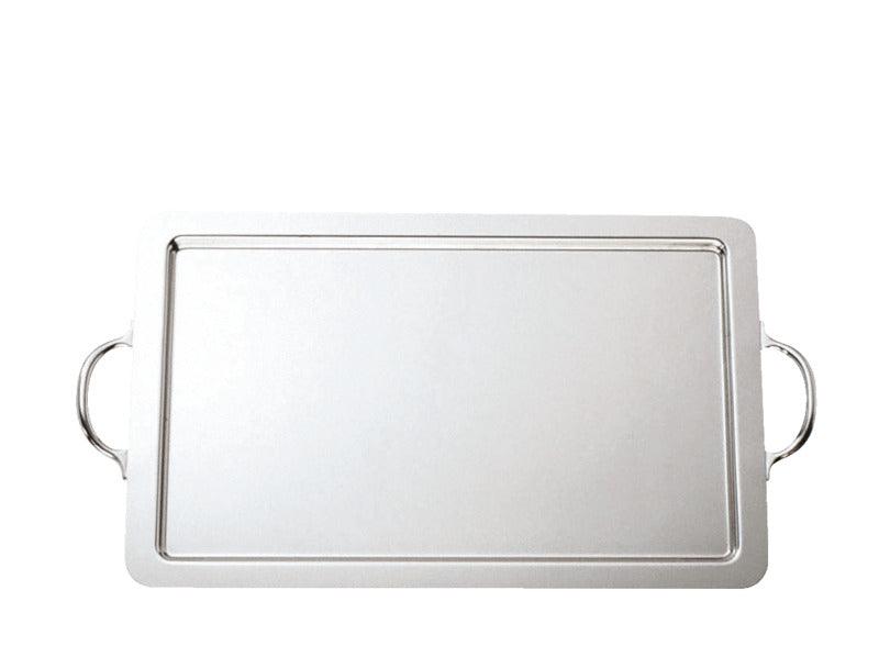 Hepp Ausstellplatte (inkl. Griffe), Edelstahl, Serie: EXCELLENT, Rechteckig, 530x325mm