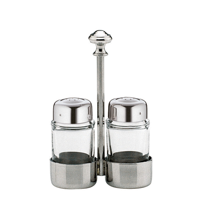 Hepp Menage (2-teilig), Edelstahl, Silber, Höhe: 142mm