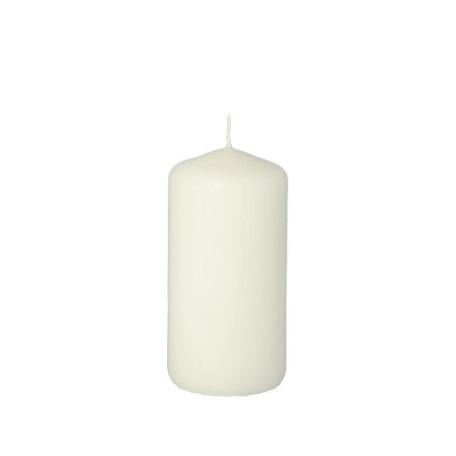 Papstar 10x Stumpenkerze Ø 50 mm · 100 mm weiss