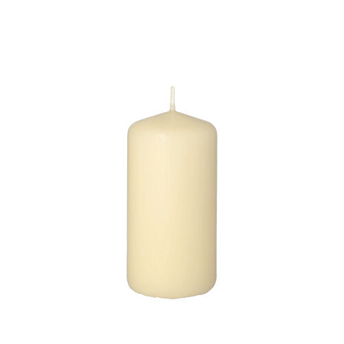 Papstar 10x Stumpenkerze Ø 50 mm · 100 mm creme