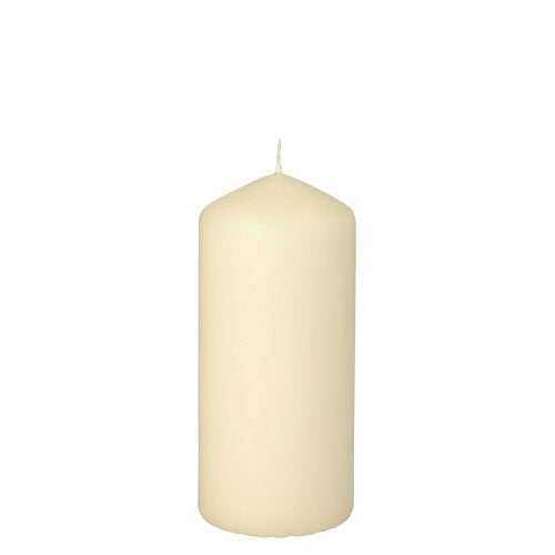 Papstar 10x Stumpenkerze Ø 60 mm · 130 mm creme