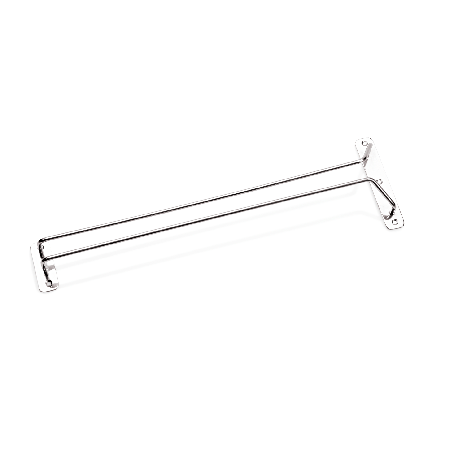 WAS Germany Gläserschiene, Chromnickelstahl, Silber, Länge: 41,5 cm (1426400)