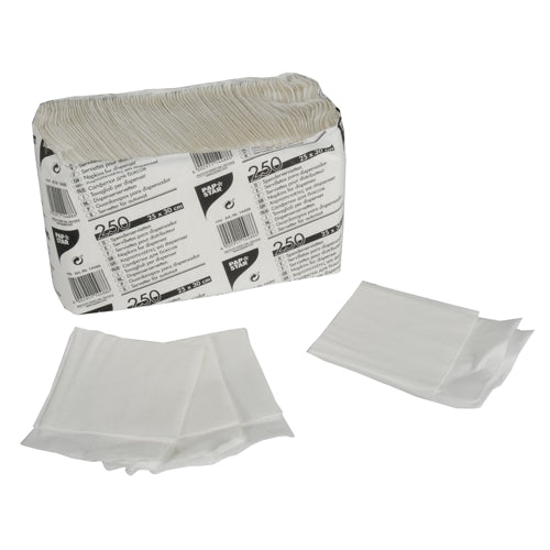 Papstar 8.000 Spenderservietten, 1-lagig 25 cm x 30 cm weiss