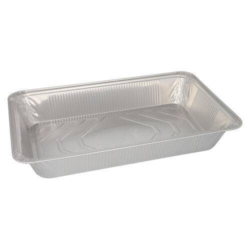Papstar 5x 3 Gastronorm-Behälter, Alu eckig 8,5 l 8 cm x 32,6 cm x 52,7 cm 1/1