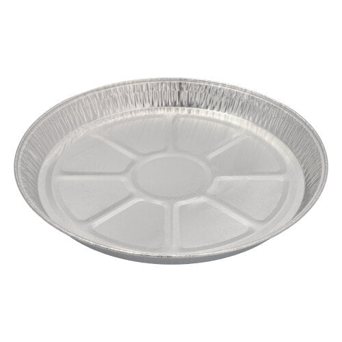 Papstar 10x 25 Rundformen, Aluminium, Rund, Durchmesser: 27cm, Höhe: 2,2cm