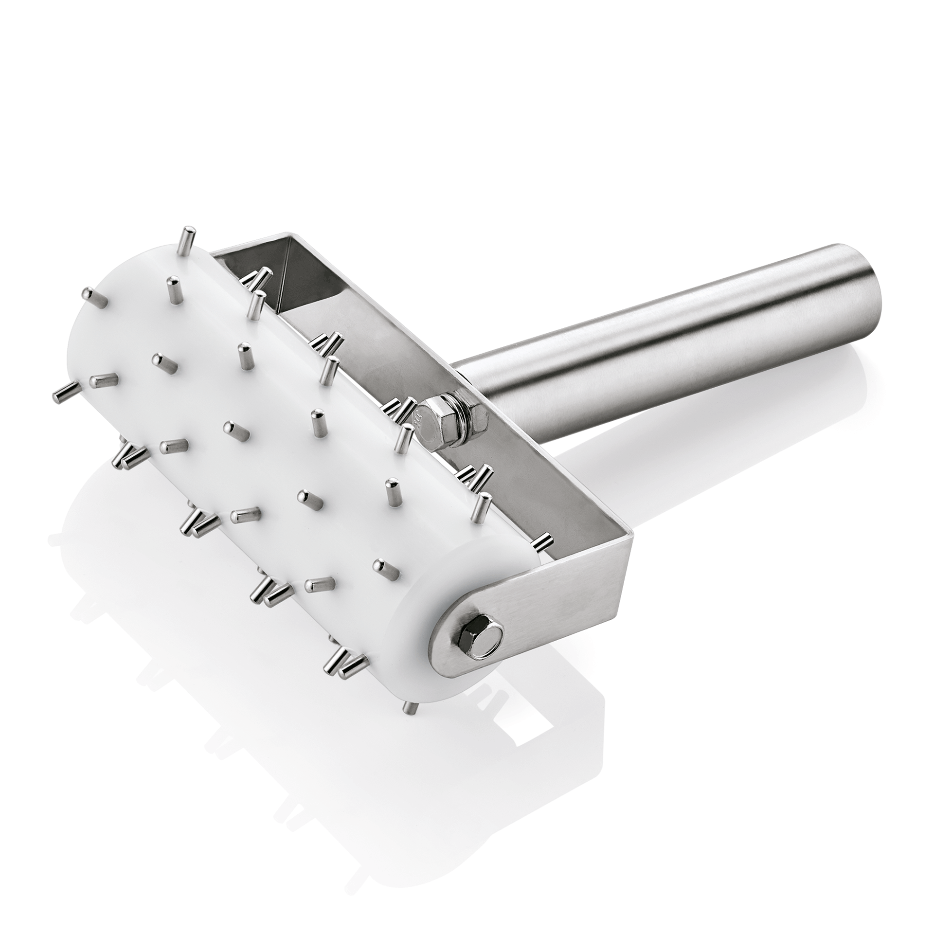 WAS Germany Stipproller (Mit 0,5cm langen Stippen), Chromnickelstahl und Plastik, 20,5x14cm (1502125)