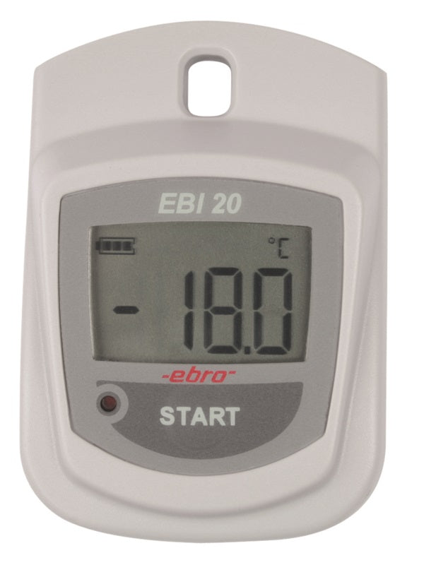 ebro EBI 20-T1 Set Temperaturdatenlogger, Auswertesoftware, Interface