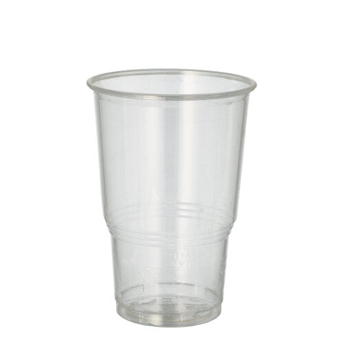 Papstar 30x 70 Kaltgetränkebecher, PLA "pure" 0,25 l Ø 7,8 cm · 11 cm glasklar mit Schaumrand
