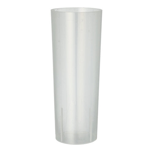 Papstar 50x 10 Mehrweg-Gläser für Longdrinks PP 0,3 l Ø 5,85 cm · 15,2 cm transluzent unzerbrechlich
