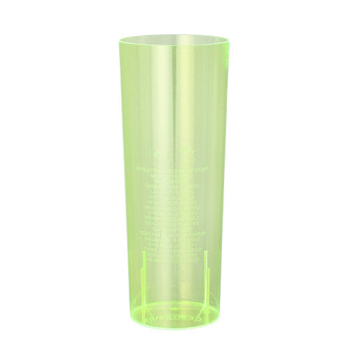 Papstar 50x 10 Gläser für Longdrinks, PS 0,3 l Ø 5,85 cm · 15,2 cm gelb