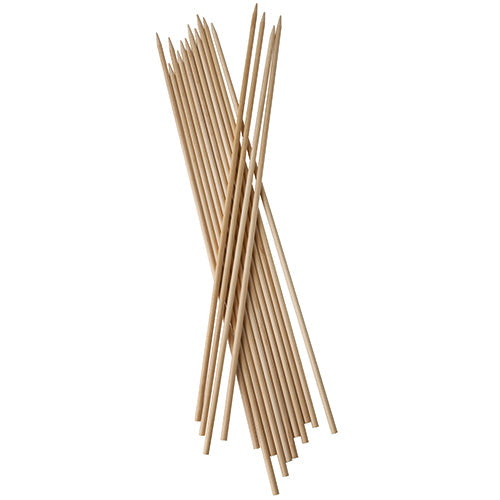 Papstar 2.000 Schaschlikspieße, Holz, Serie: Pure, Länge 40cm