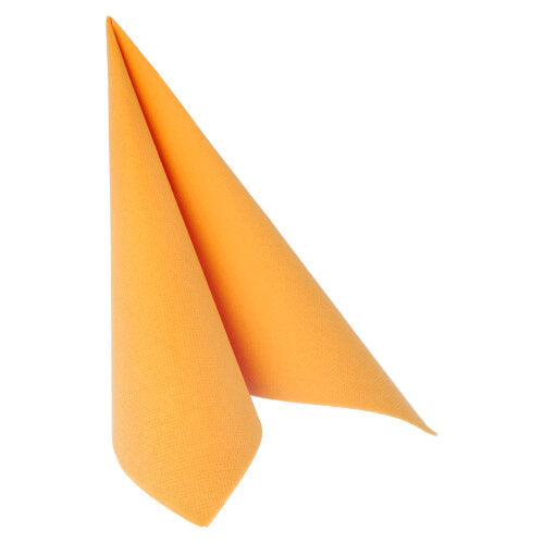 Papstar 160 Servietten "ROYAL Collection" 1/4-Falz 40 cm x 40 cm orange