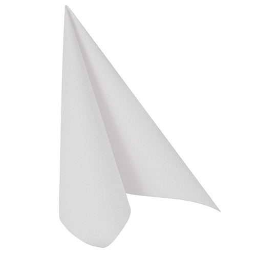 Papstar 160 Servietten "ROYAL Collection" 1/4-Falz 40 cm x 40 cm weiss