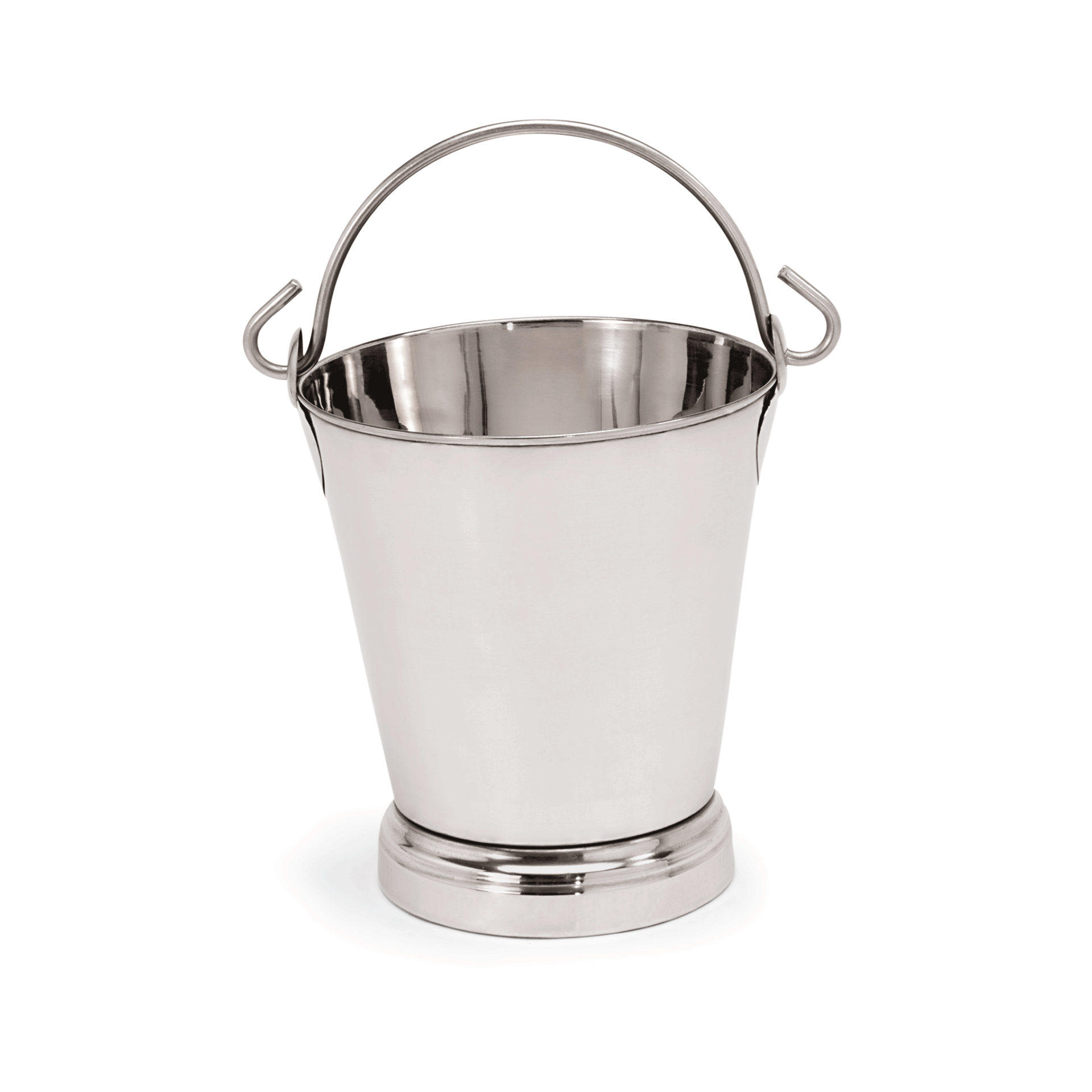 WAS Germany 1x Eimer mit Bodenreif, 10 ltr., Chromnickelstahl  (1803100)