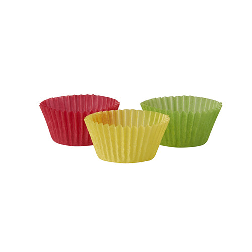 Papstar 24x 300 Backförmchen Ø 2,4 cm · 1,6 cm farbig sortiert