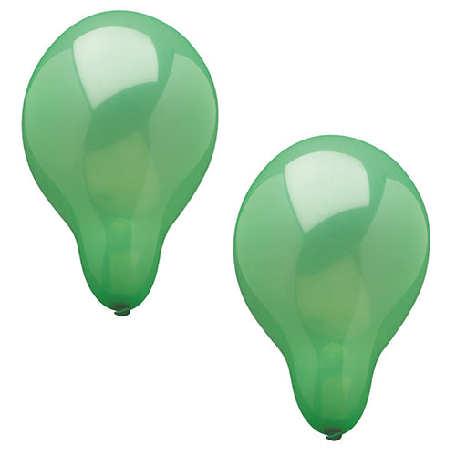 Papstar 500x Luftballons, Naturkautschuk, Grün, Durchmesser: 25cm