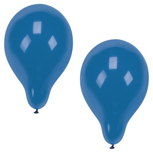 Papstar 12x 10 Luftballons Ø 25 cm blau