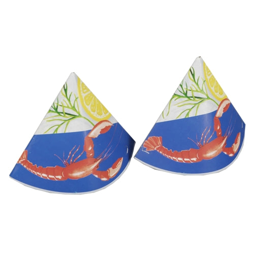 Papstar 15x 4 Hütchen "Lobster"