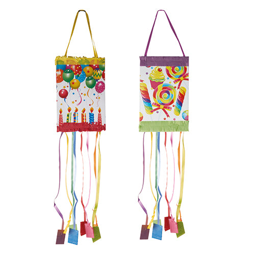 Papstar 12x Pinata 30 cm x 20 cm x 20 cm "Party"