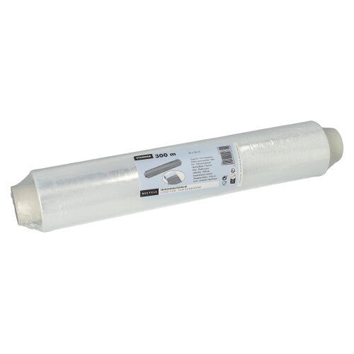Papstar 4x Frischhaltefolie (Perforiert), LDPE-Folie, Transparent, Länge: 300m, Breite: 36cm