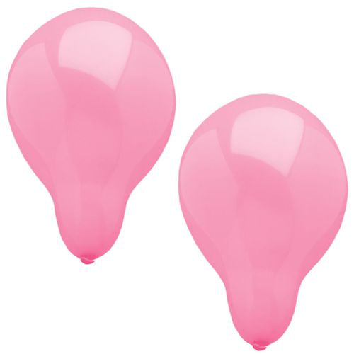 Papstar 12x 10 Luftballons Ø 25 cm rosa
