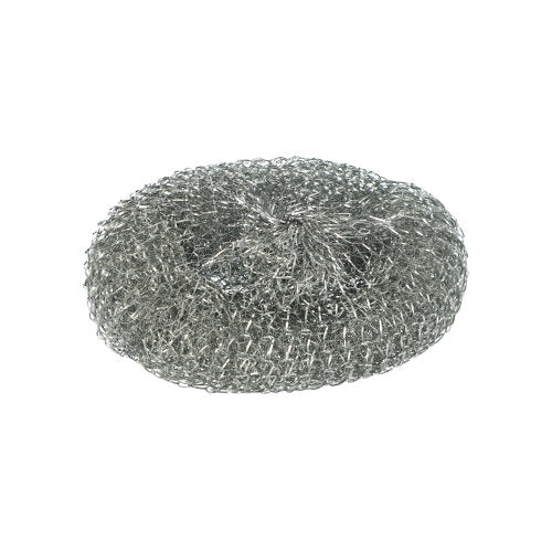 Papstar 5x 10 Topfreiniger, Draht rund Ø 12 cm · 3 cm silber , kratzend