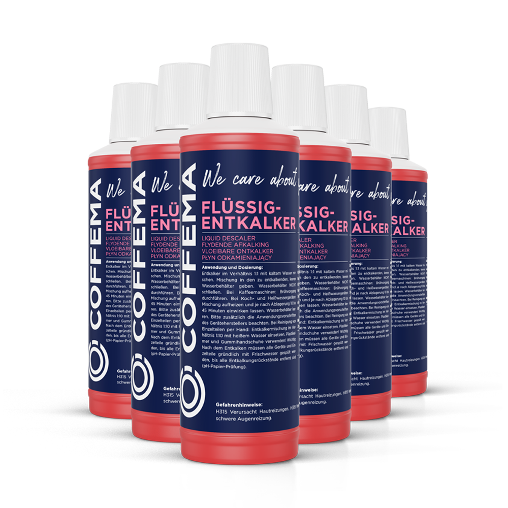 Coffema 1 o. 6 Liter Flüssigentkalker