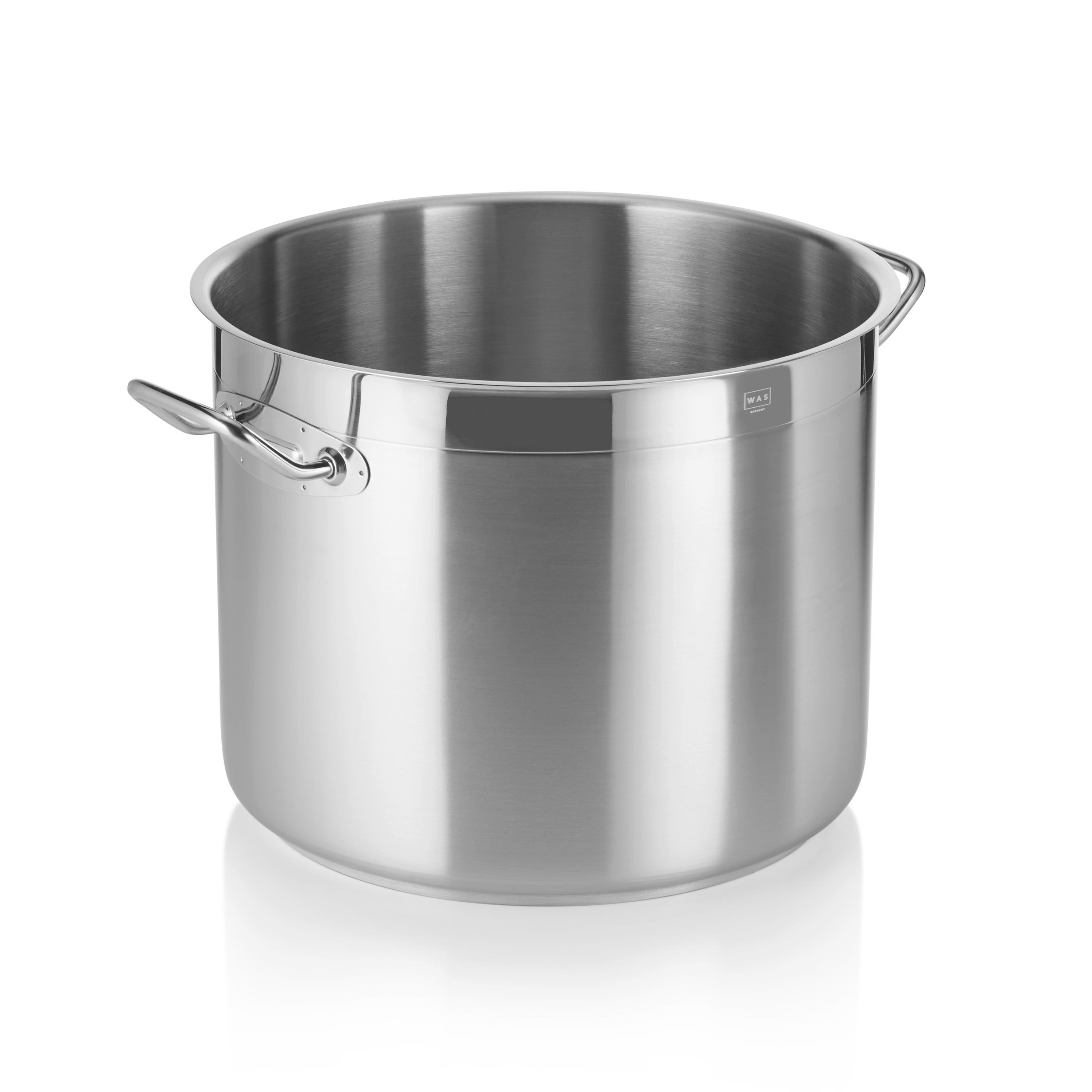 WAS Germany Fleischtopf, Chromnickelstahl, Serie: COOKWARE 21, Inhalt: 30L, Durchmesser: 36cm, Höhe: 30cm (2104360)