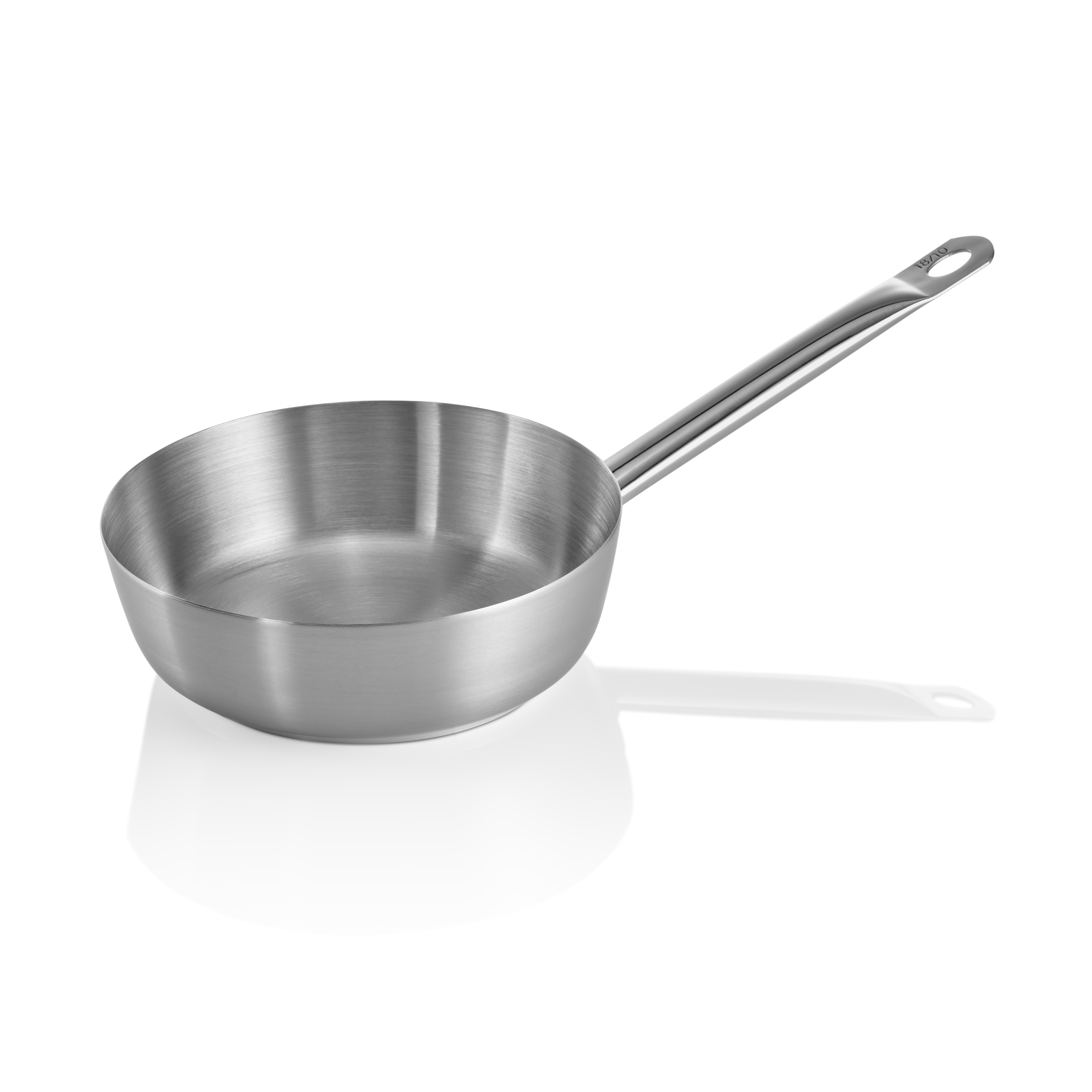 WAS Germany Schneeschlagkessel, Chromnickelstahl, Durchmesser:20cm, Inhalt:2,5L (2115200)