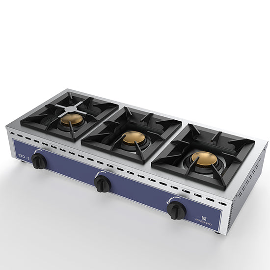 Mastro Gaskochfeld, 3 Brenner, je 7 kW (LPG)
