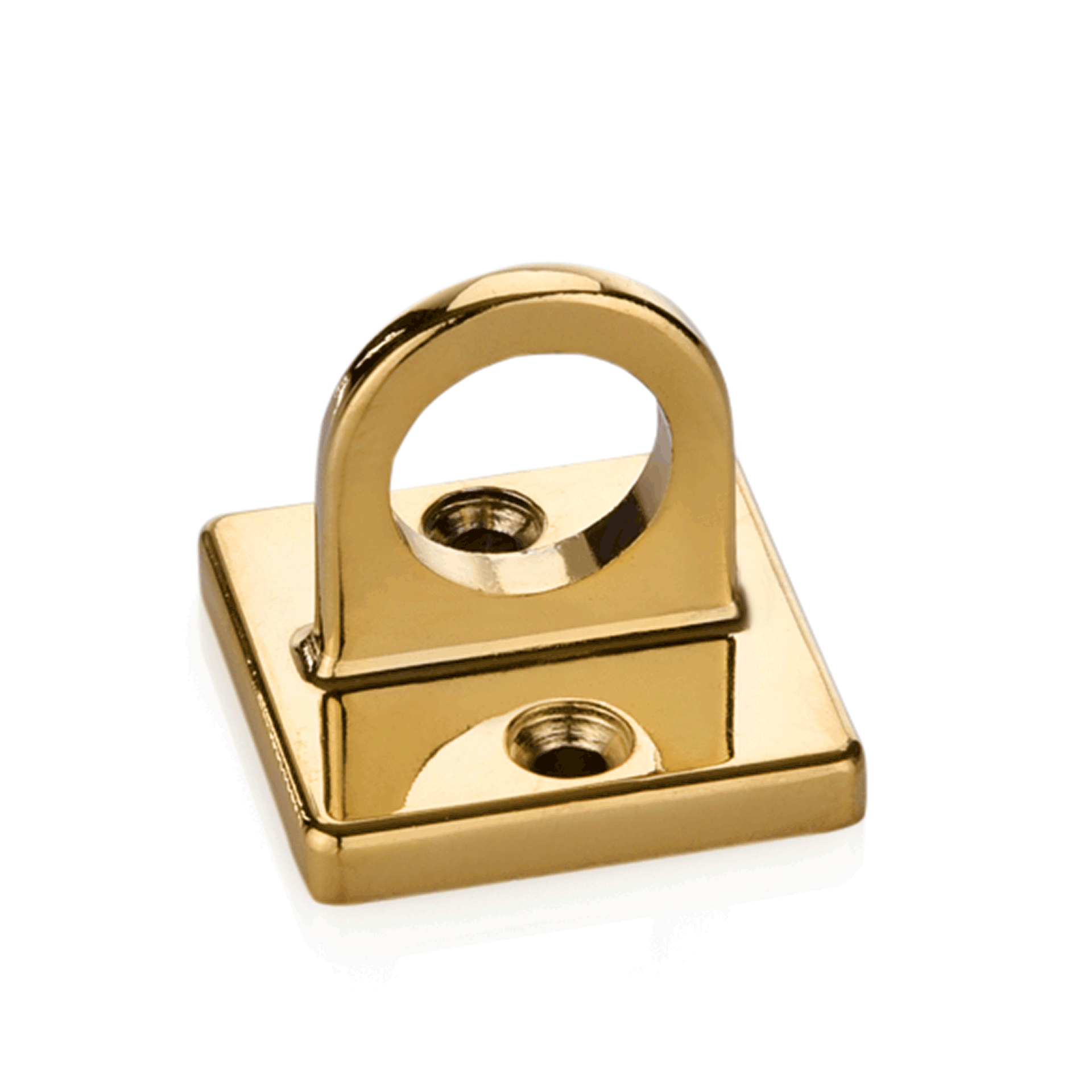 Was Germany Wandbefestigung, Edelstahl, Goldfarben, LxB: 3,5 x 3,5cm (2205000)