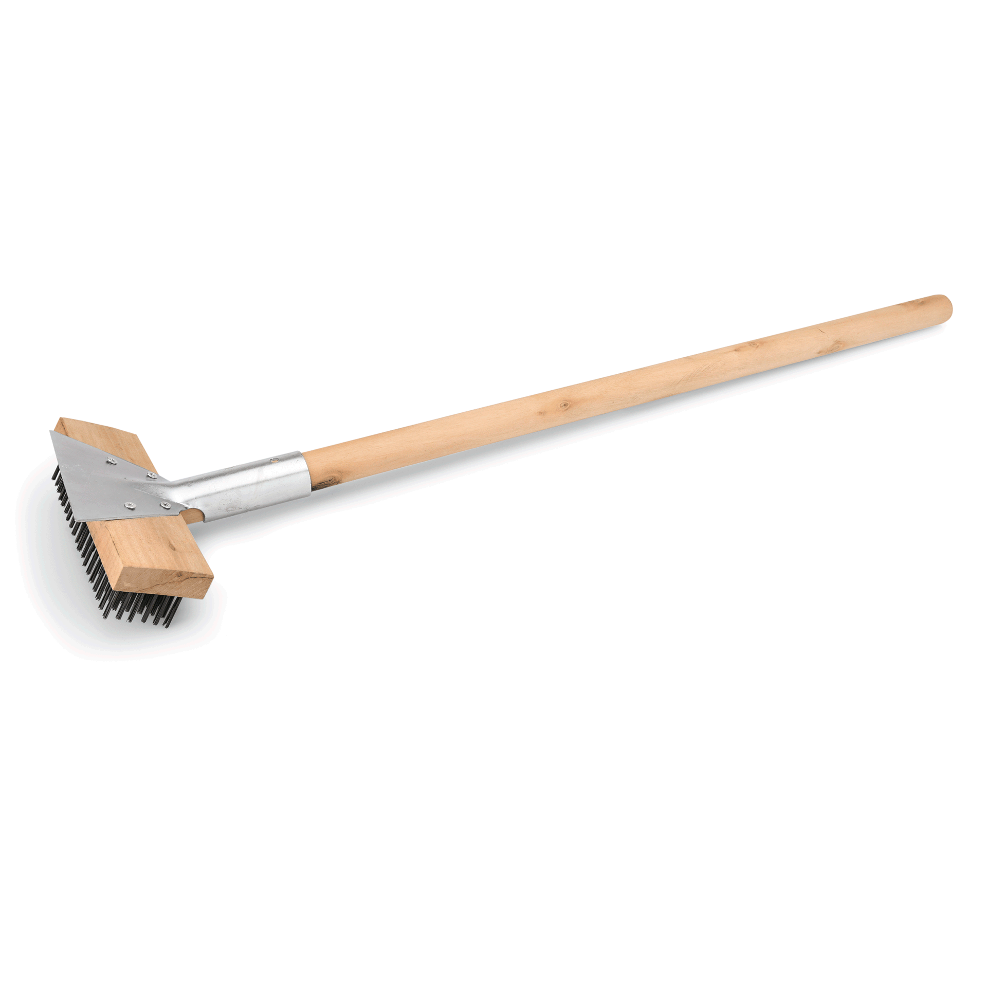 WAS Germany Reinigungsbürste mit Schaber, Länge:77cm (2295810)