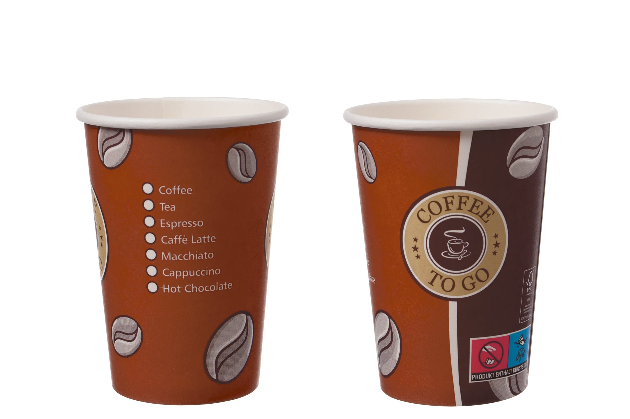 Gude 2000x KAFFEEBECHER 0,18 TOPLINE 7OZ 73MM