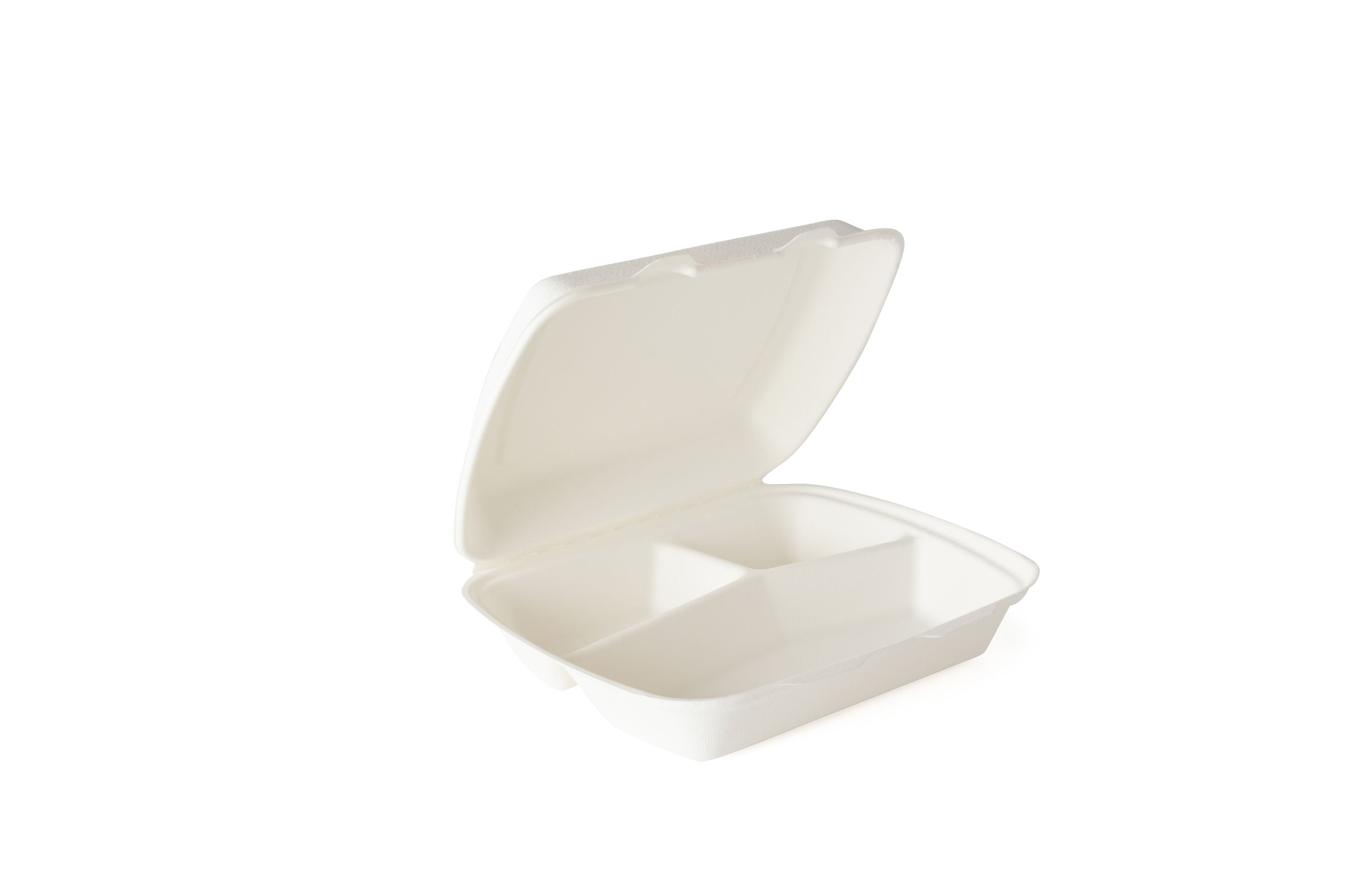 Gude 200x WH-MENÜBOX 3-GET. BAGASSE IP4/3 1683BG