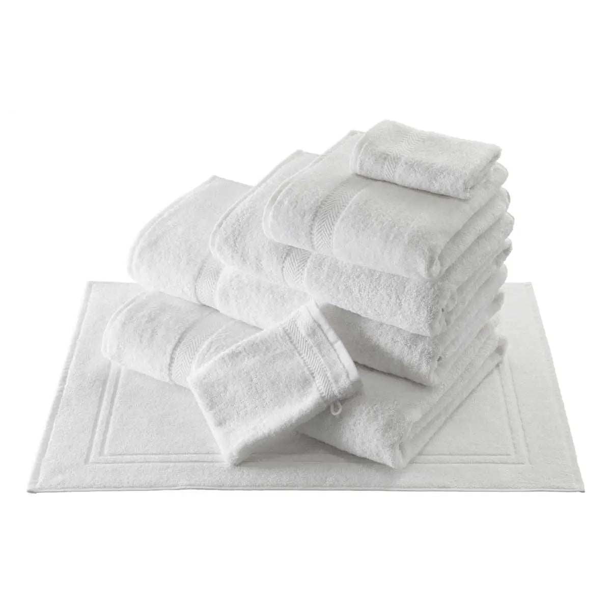FBF Handtuch, Baumwolle, Serie: Imperial, Weiß, 50x100cm