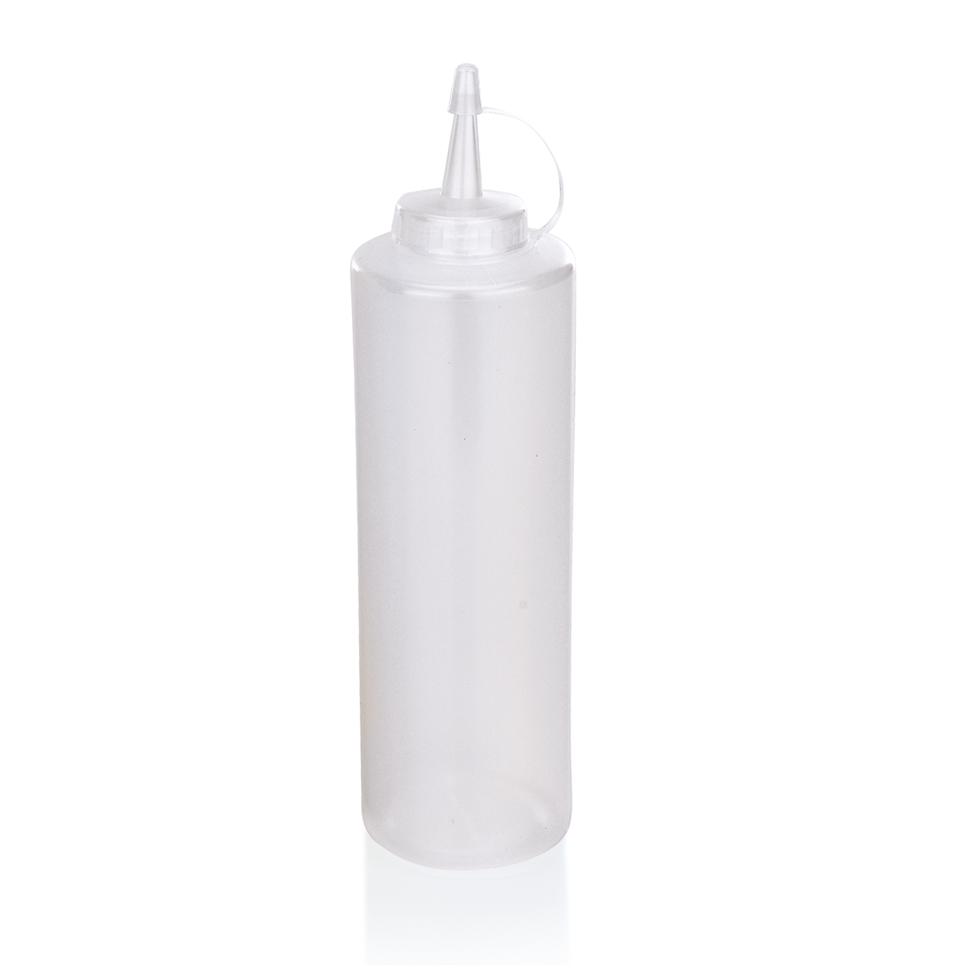 WAS Germany 6x Quetschflasche Set, Ø 7 cm, 0,7 ltr., transparent, Polyethylen  (3731002)
