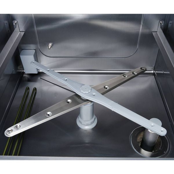 Stalgast Geschirrspülmaschine Aqua, GN1/1, 2 Spülprogramme, 230V/400V, 565x665x835mm