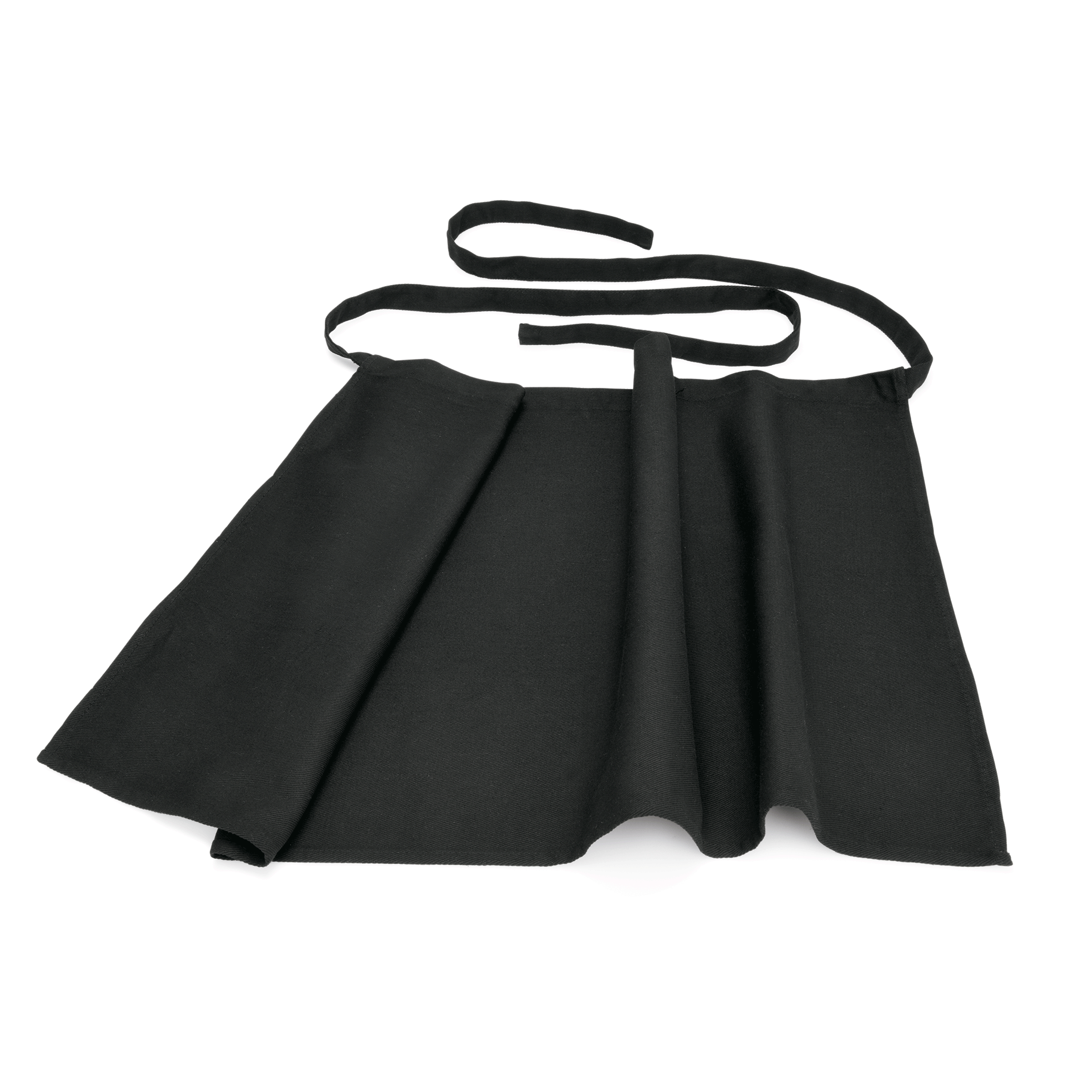 WAS Germany 1x Schürze, 95 x 50 cm, schwarz, Baumwolle  (4210501)