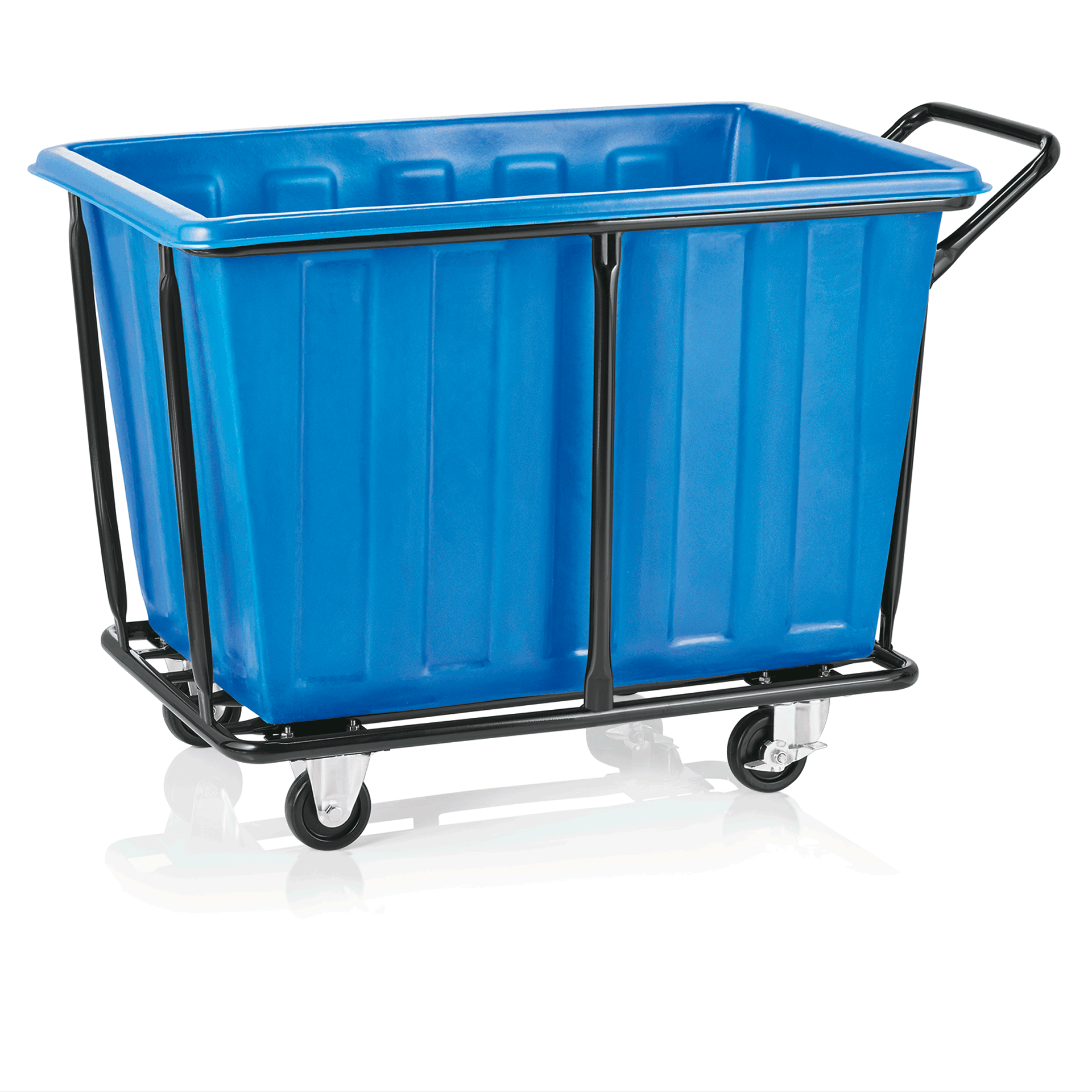 WAS Germany Wäschewagen, Blau, Volumen: 330l, 118x72x82cm (4430000)
