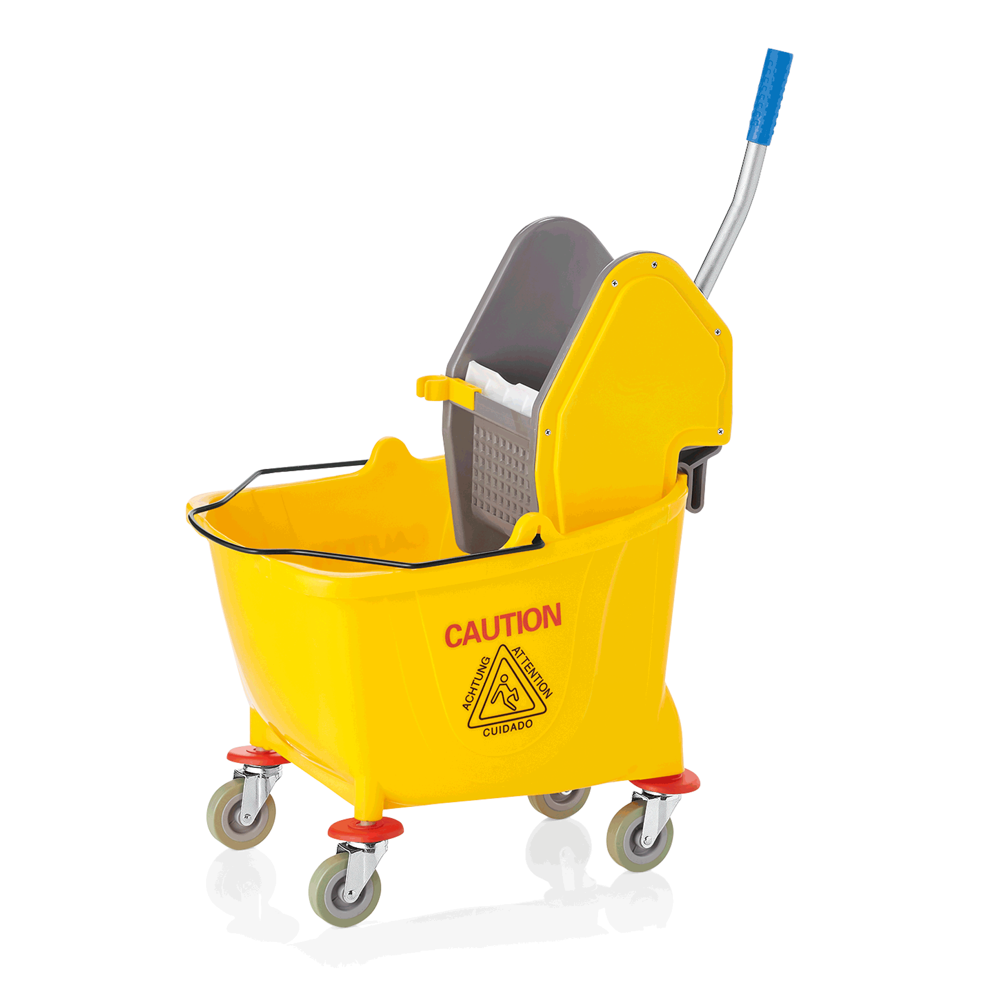 WAS Germany 1x Fahreimer, 30 ltr., 54 x 38 x 65 cm, yellow, Kunststoff  (4460001)