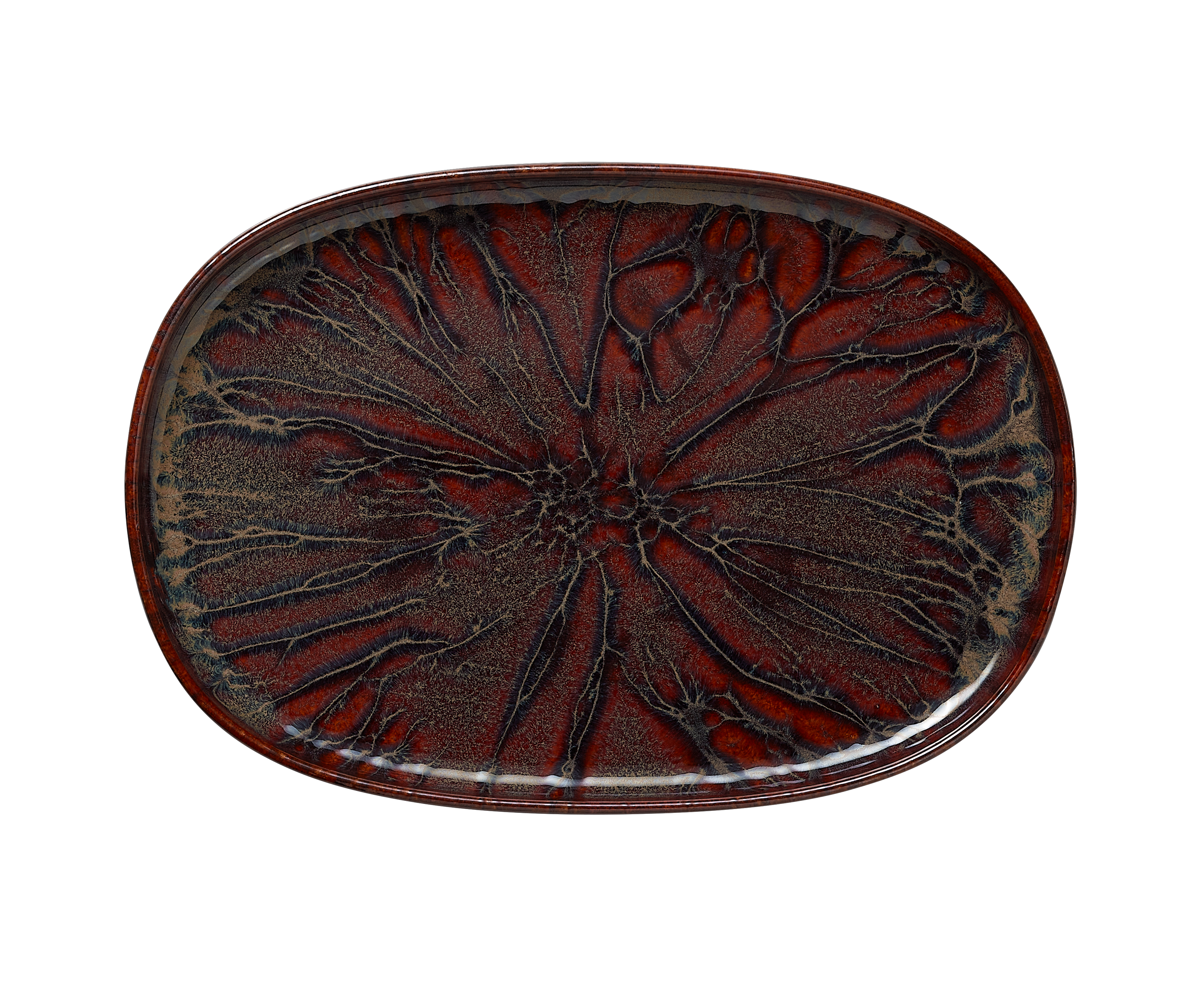 WAS Germany 4x Platte Set ROCKZZERO, 33 x 23 cm, amazonas, Steinzeug  (452102033)