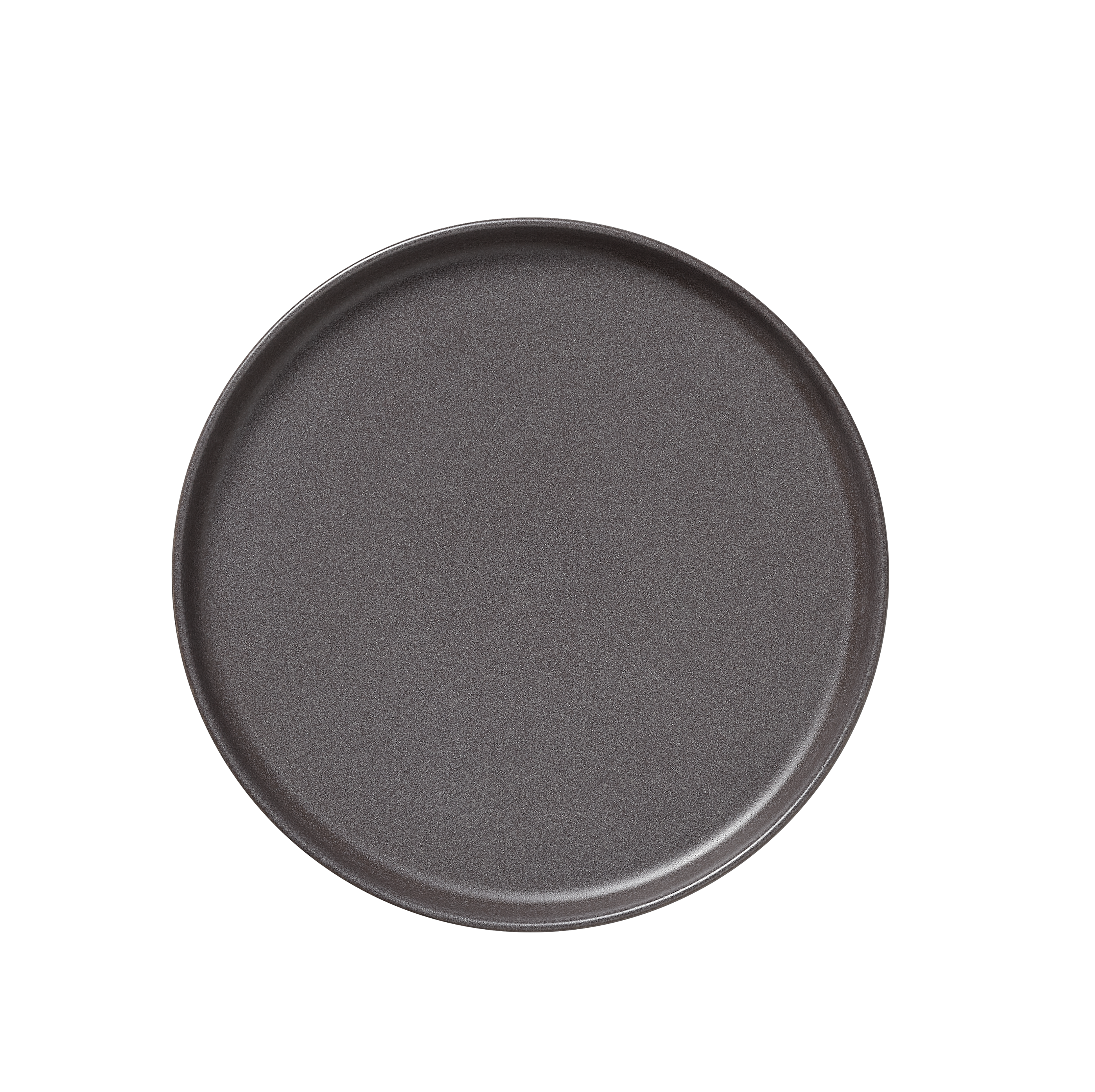 WAS Germany 6x Teller Set ROCKZZERO ONE, Steinzeug, Stone Grey, flach, Durchmesser:28cm (452201028)