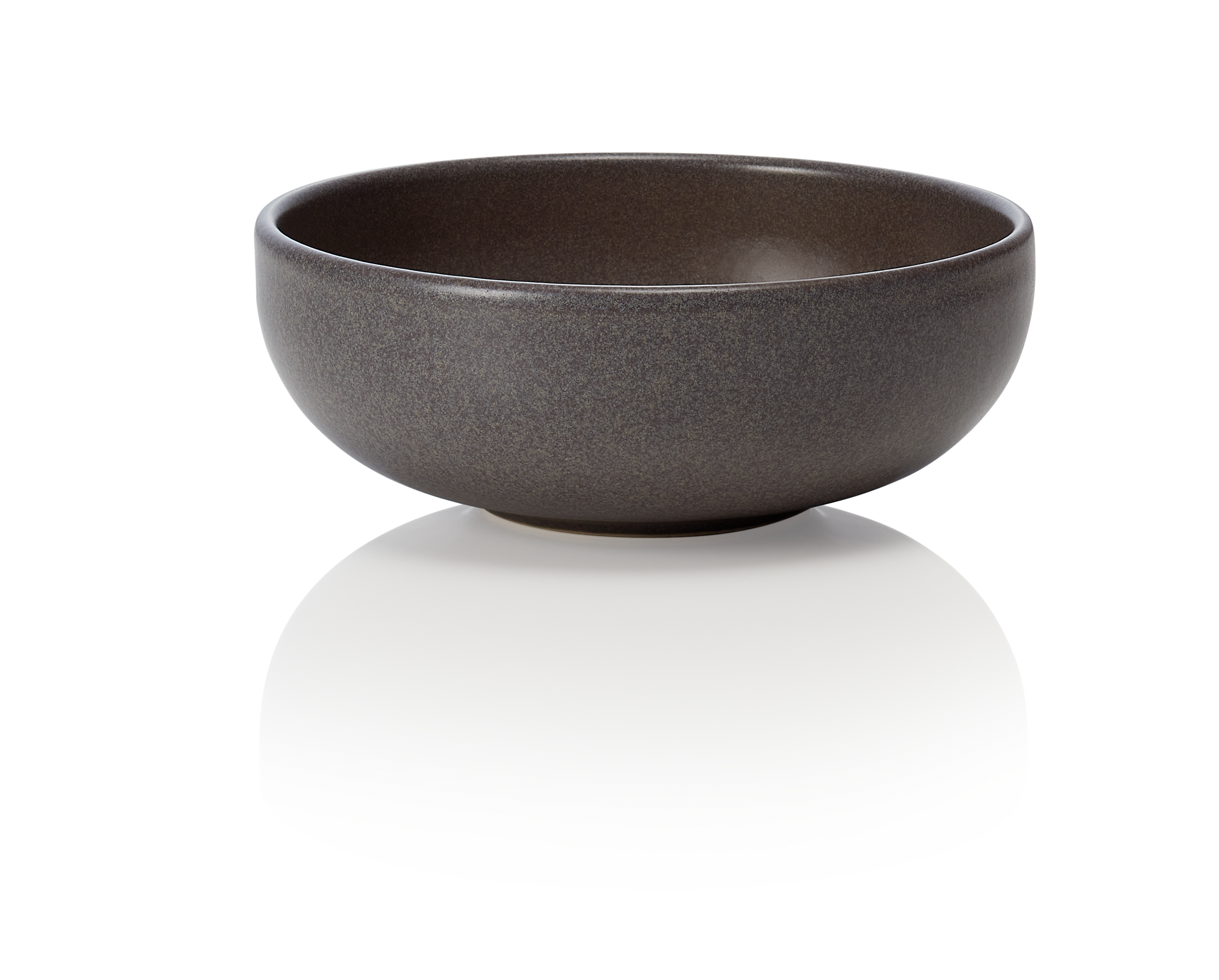 WAS Germany 6x Schale Set ROCKZZERO, Steinzeug, Stone Grey, tief, Durchmesser:12cm, Inhalt:0,2L (452203012)